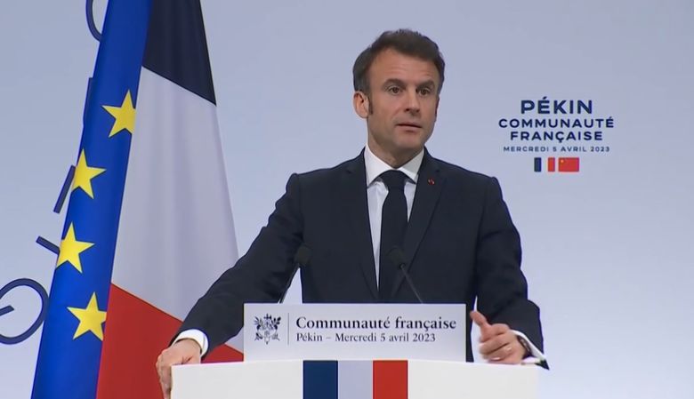 Emmanuel Macron propune dezvoltarea unui program de zboruri spațiale cu echipaj pentru Europa