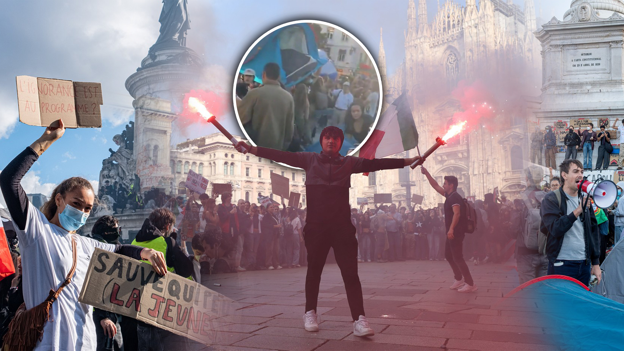 Violențe masive în Europa în urma protestelor împotriva creșterii costurilor vieții