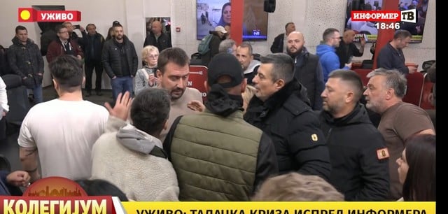 Tensiuni în Serbia după înfrângerea lui Vucic: Protestatarii au pătruns într-o redacție de televiziune