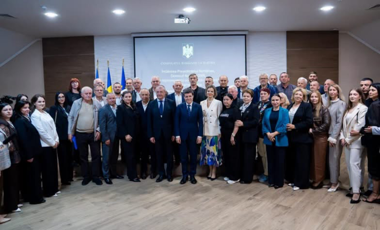 Nicușor Dan a discutat cu reprezentanții comunității românești din Transcarpatia despre protejarea drepturilor acestora