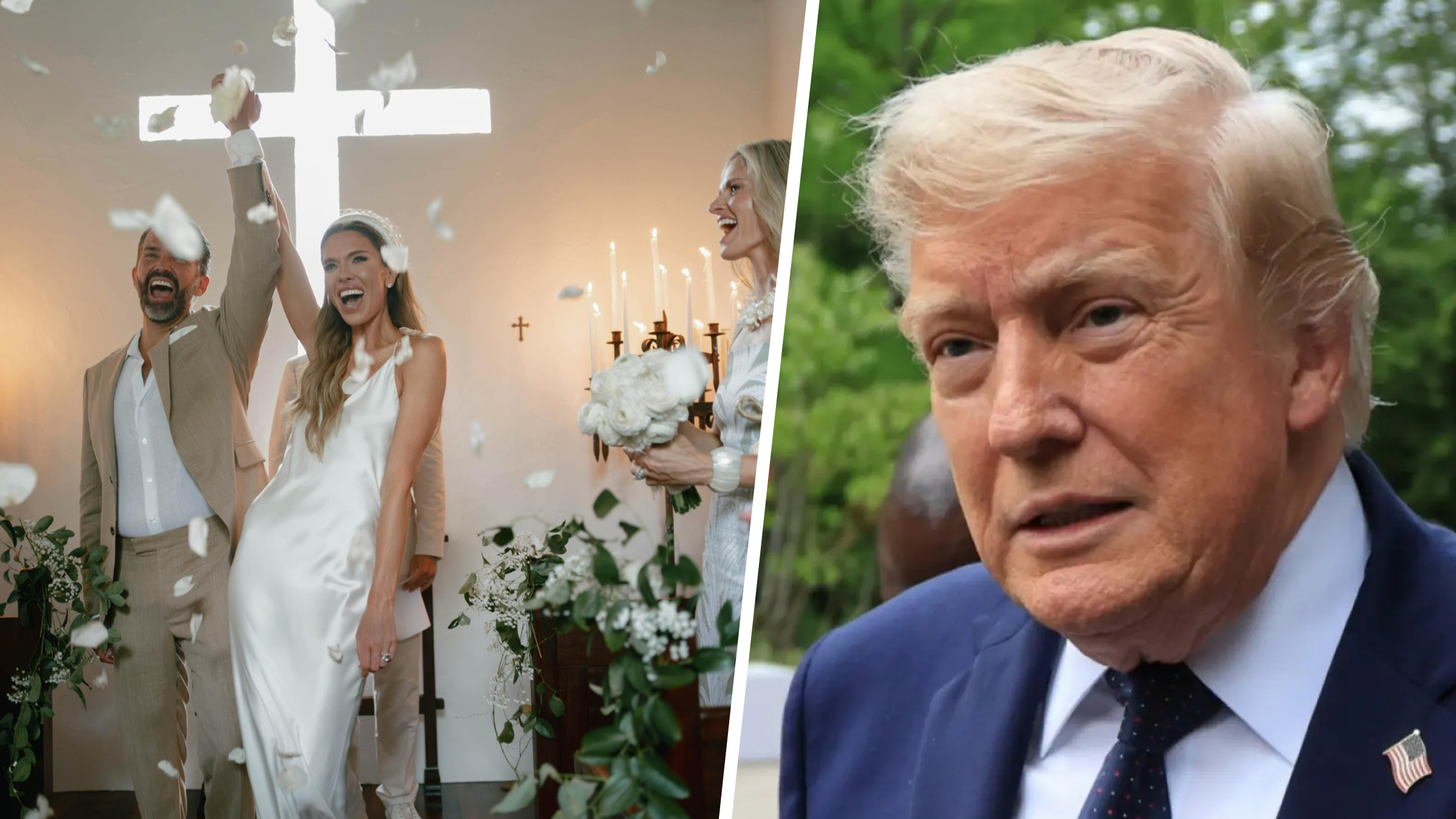 Donald Trump confirmă finanțarea parțială a nunții fiului său de către un oligarh rus