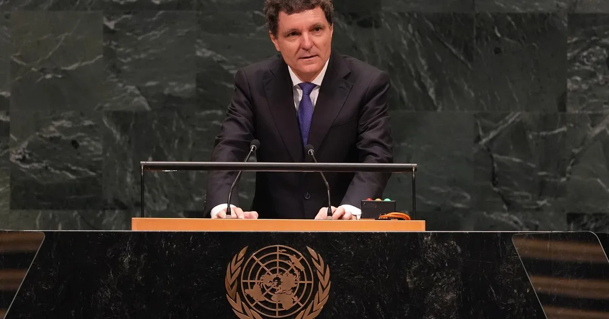 Nicușor Dan, la ONU: Europa este ținta unui război hibrid condus de Rusia