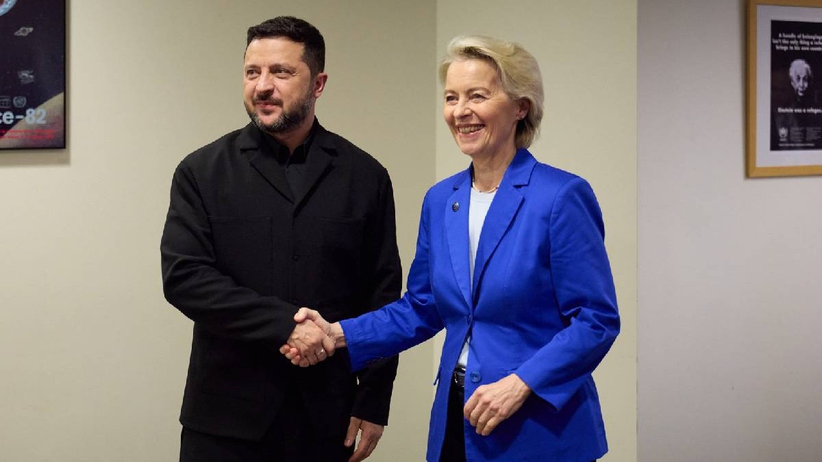 Tensiuni la New York: Negocieri dificile între Zelenski și von der Leyen privind ajutorul financiar UE