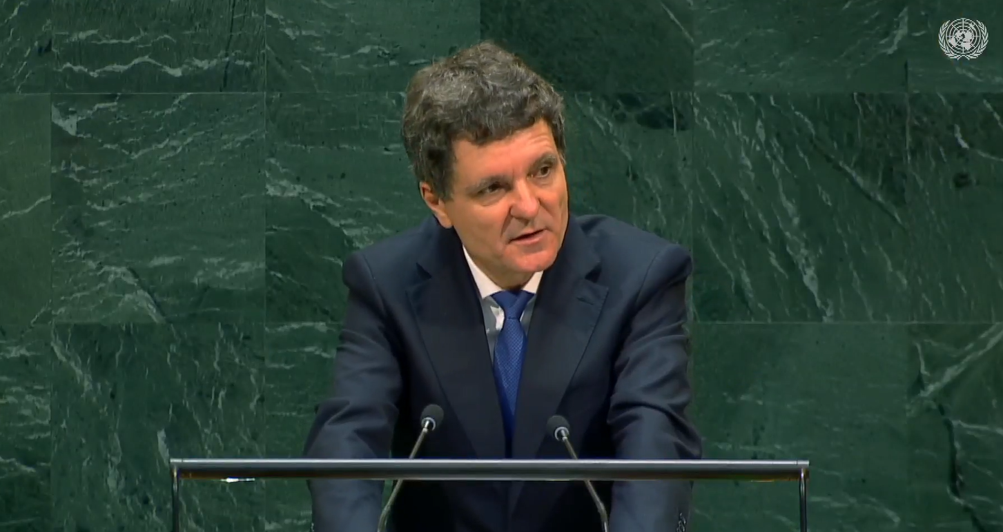 Nicușor Dan acuză Rusia de agendă revizionistă în cadrul intervenției la Adunarea Generală a ONU