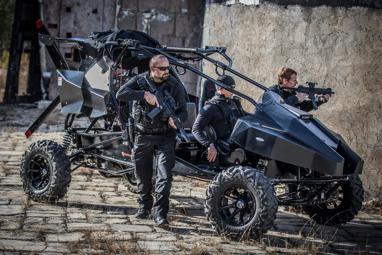 Armata SUA testează SkyRunner, un vehicul tactic capabil de decolare fără pistă