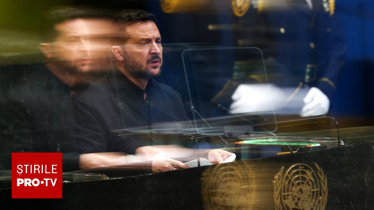 Zelenski la ONU: Vladimir Putin este „pacientul zero” al războiului care se extinde global