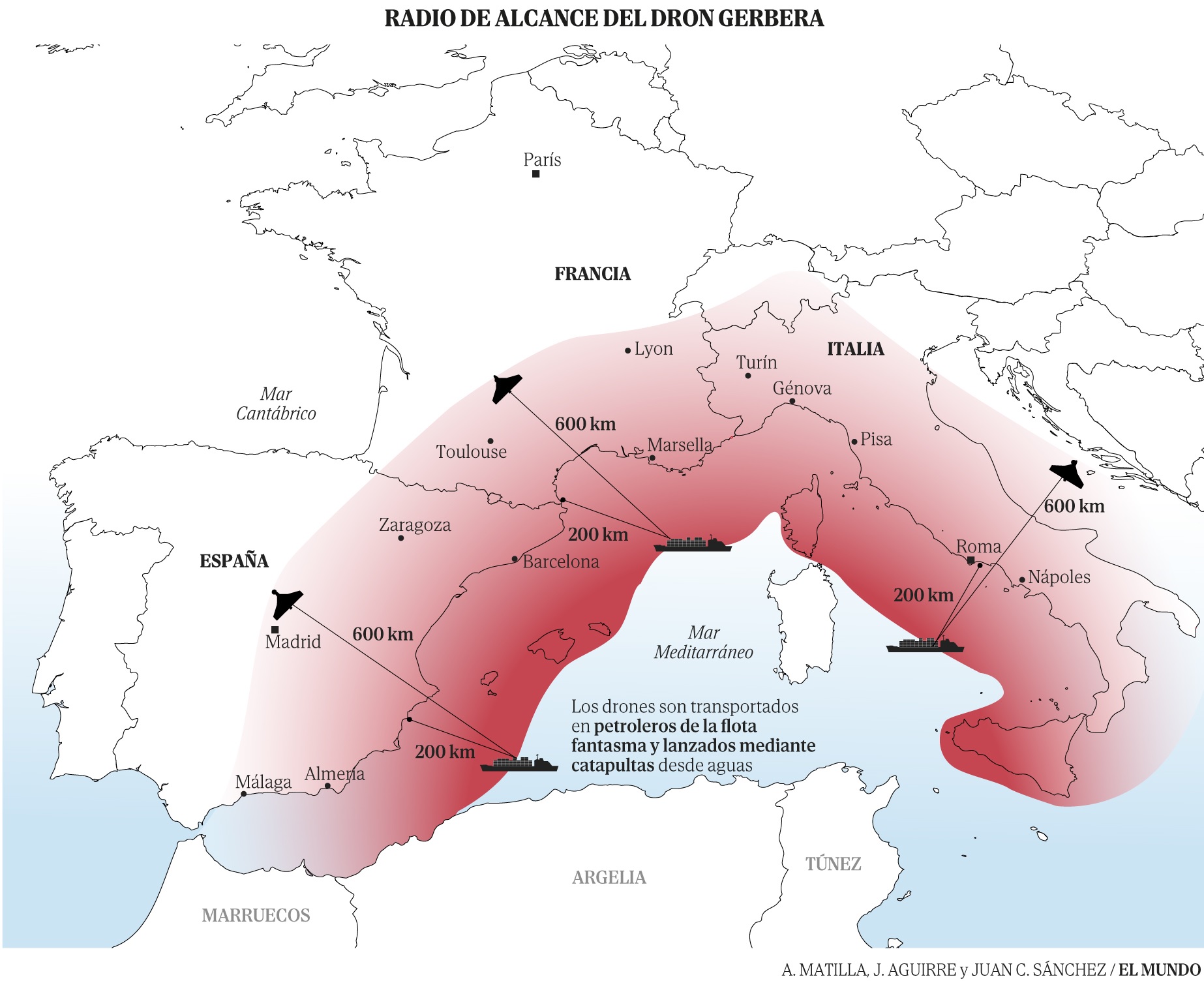 Avertisment de la CIA: Rusia ar putea utiliza nave comerciale pentru atacuri cu drone în Europa