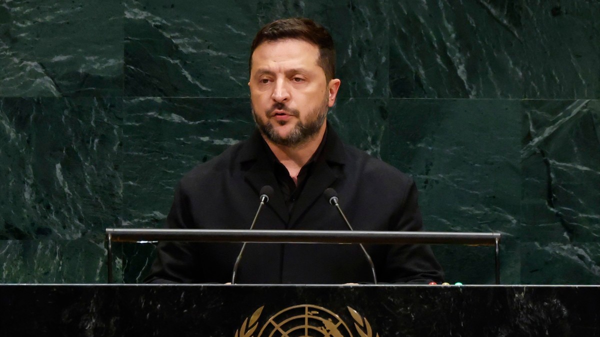 Tensiuni diplomatice la ONU: Zelenski a răspuns ironic propagandistului rus despre o posibilă vizită la Moscova
