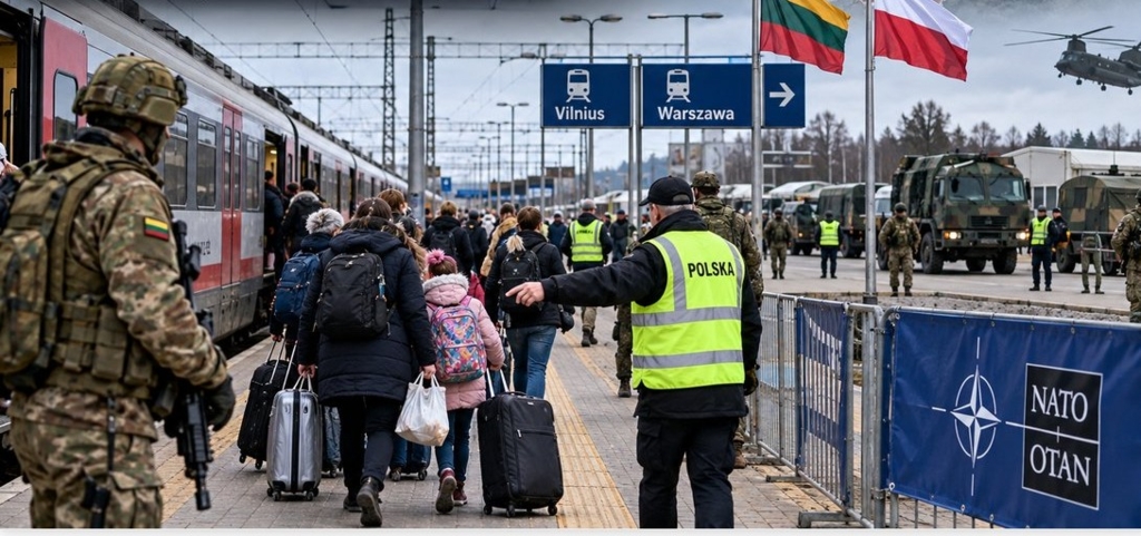 Polonia și Lituania dezvoltă un plan de evacuare a populației baltice prin Coridorul Suwałki