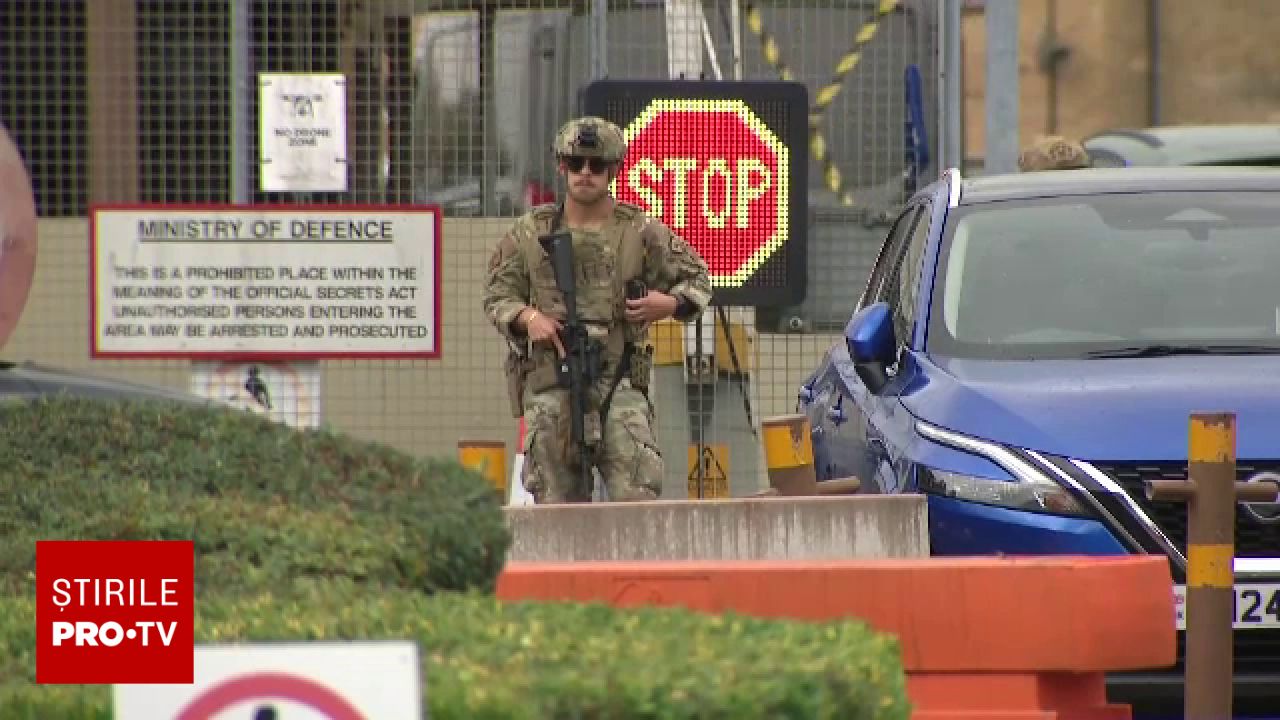 Cinci suspecți de terorism reținuți lângă baza americană Fairford din Marea Britanie