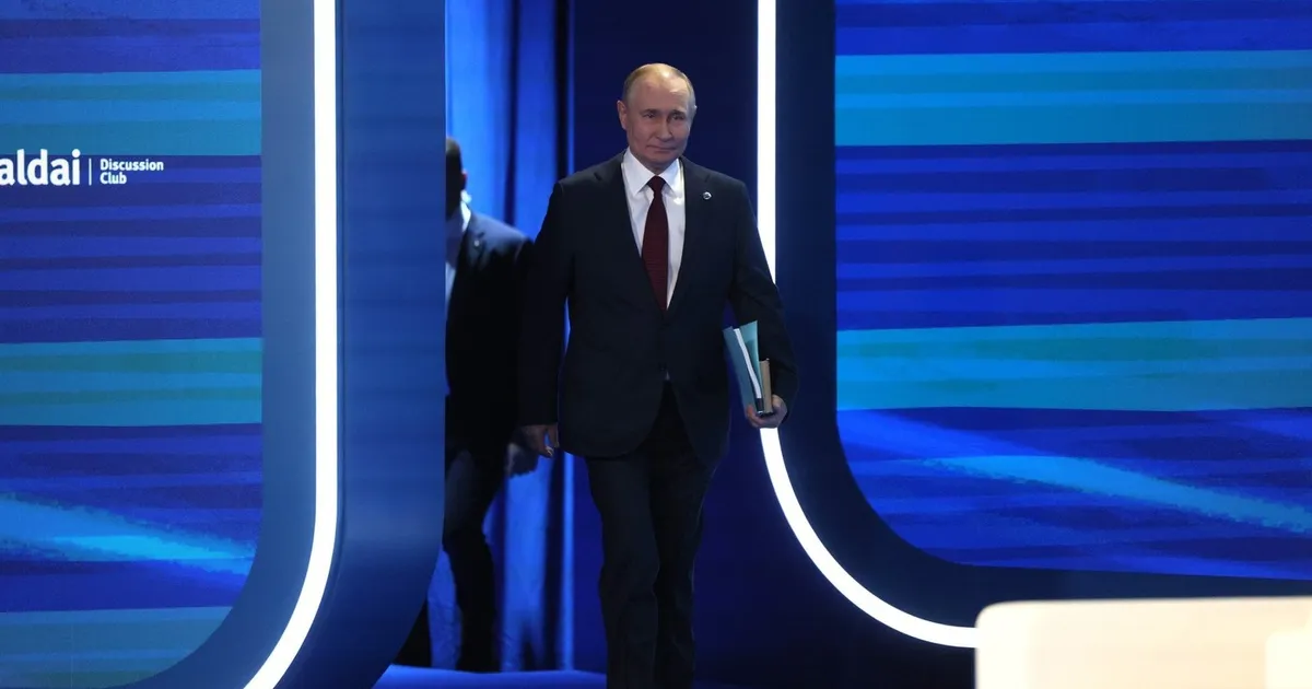 Vladimir Putin propune o nouă ordine mondială în cadrul sesiunii plenare de la Valdai
