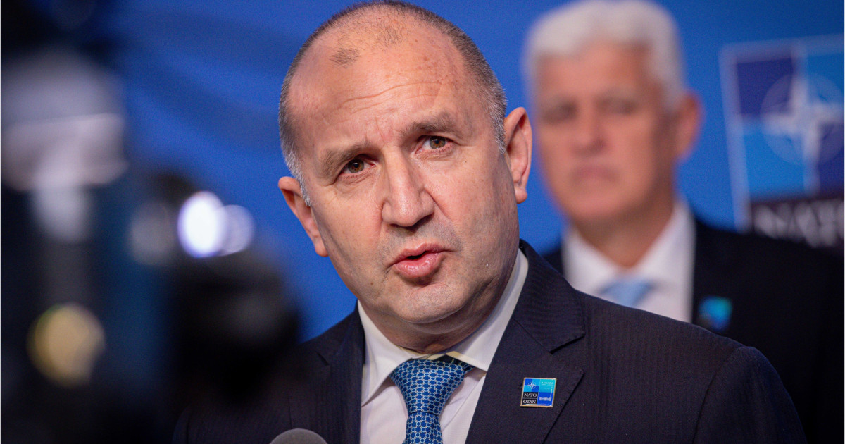 Rumen Radev respinge eticheta de prorus și critică focusul UE pe arme și bani în contextul războiului