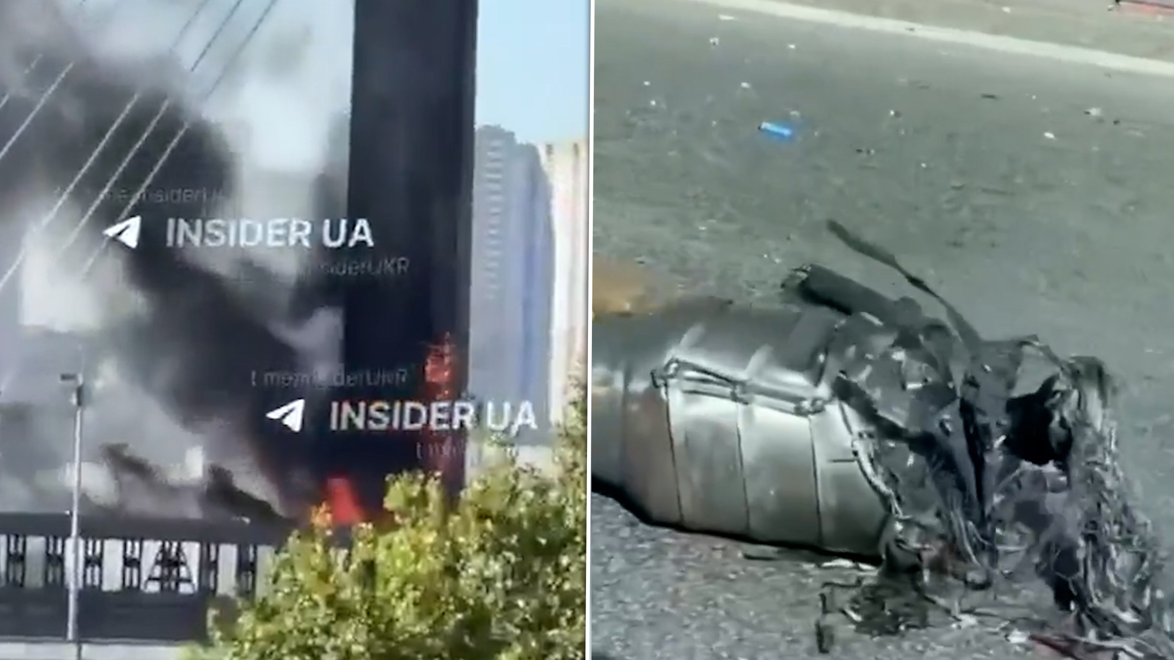 Atac cu drone rusești asupra podului Piydenny din Kiev: transportul rutier și metroul au fost suspendate