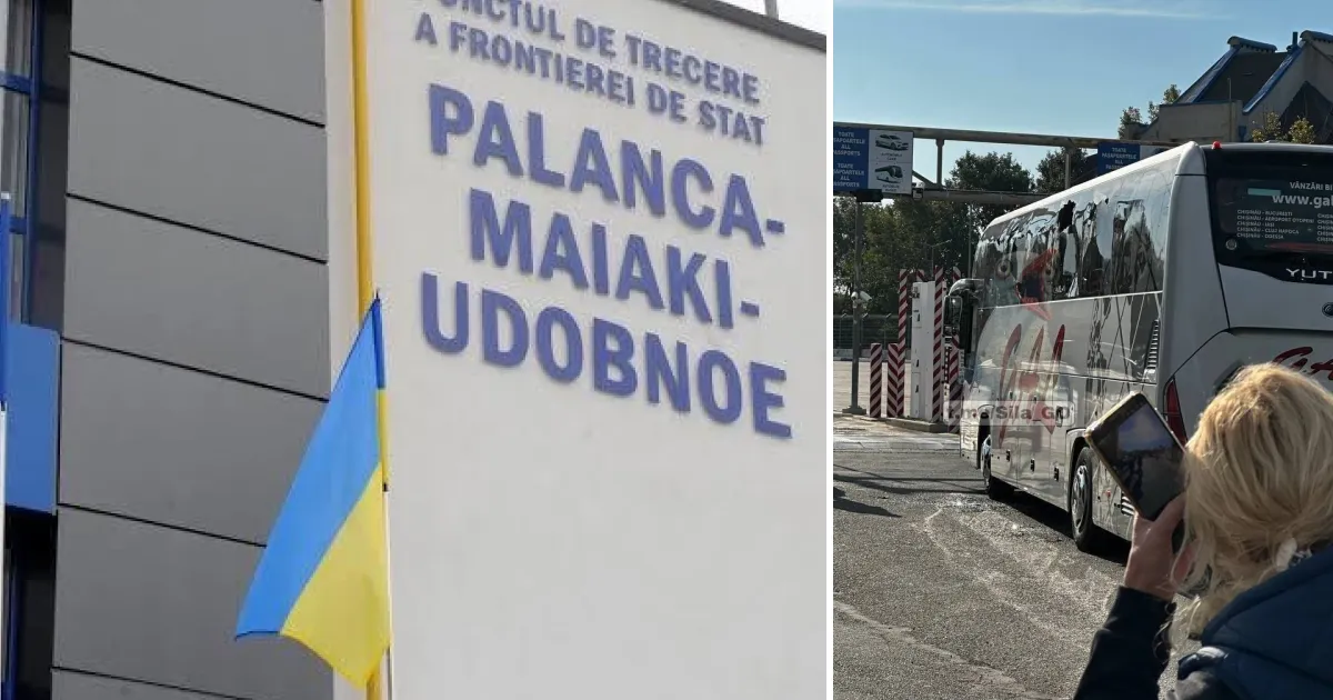 Incident la granița Republicii Moldova: un proiectil a lovit un autobuz în apropierea punctului Palanca