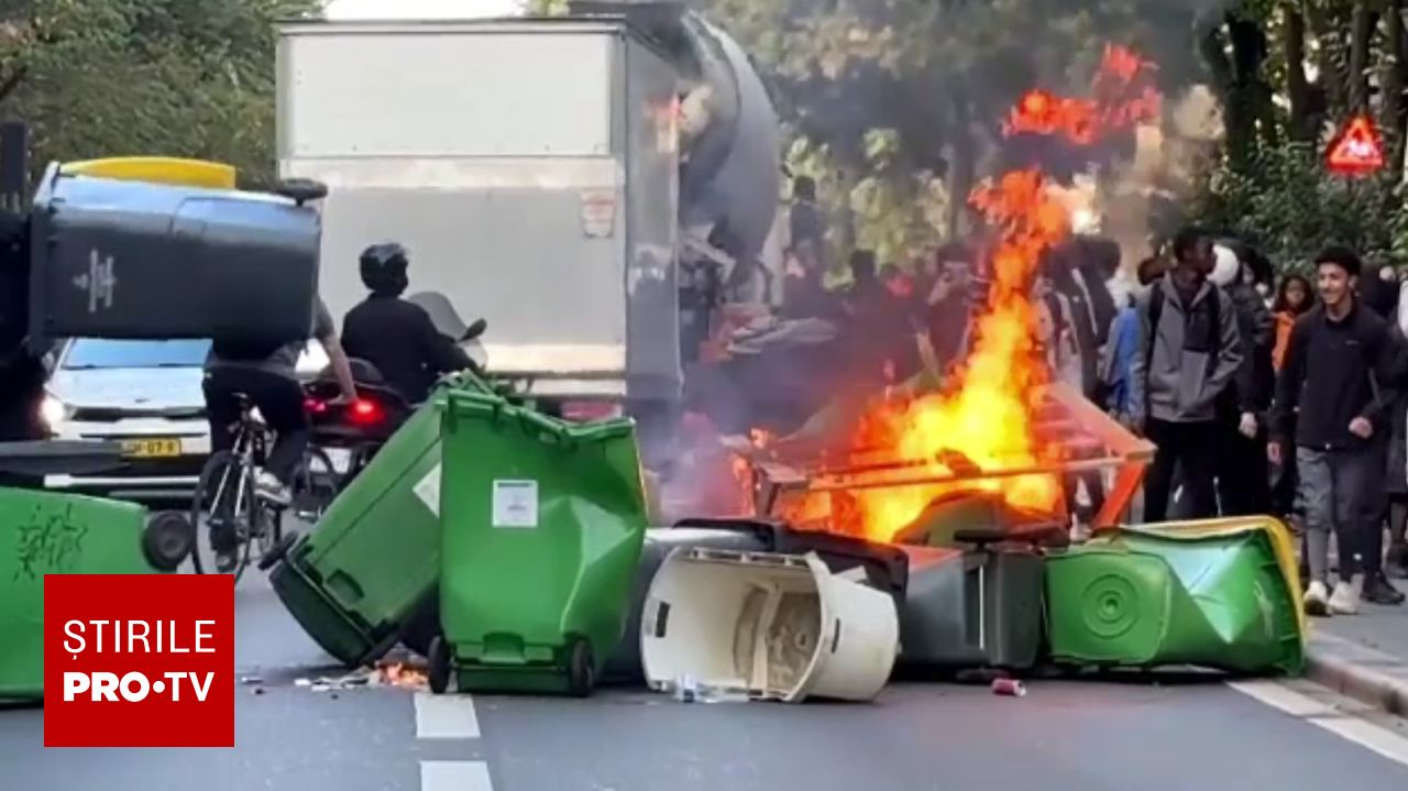 Tensiuni politice în Franța: Guvernul acuză extrema stângă de instigarea la haos în timpul protestelor școlare