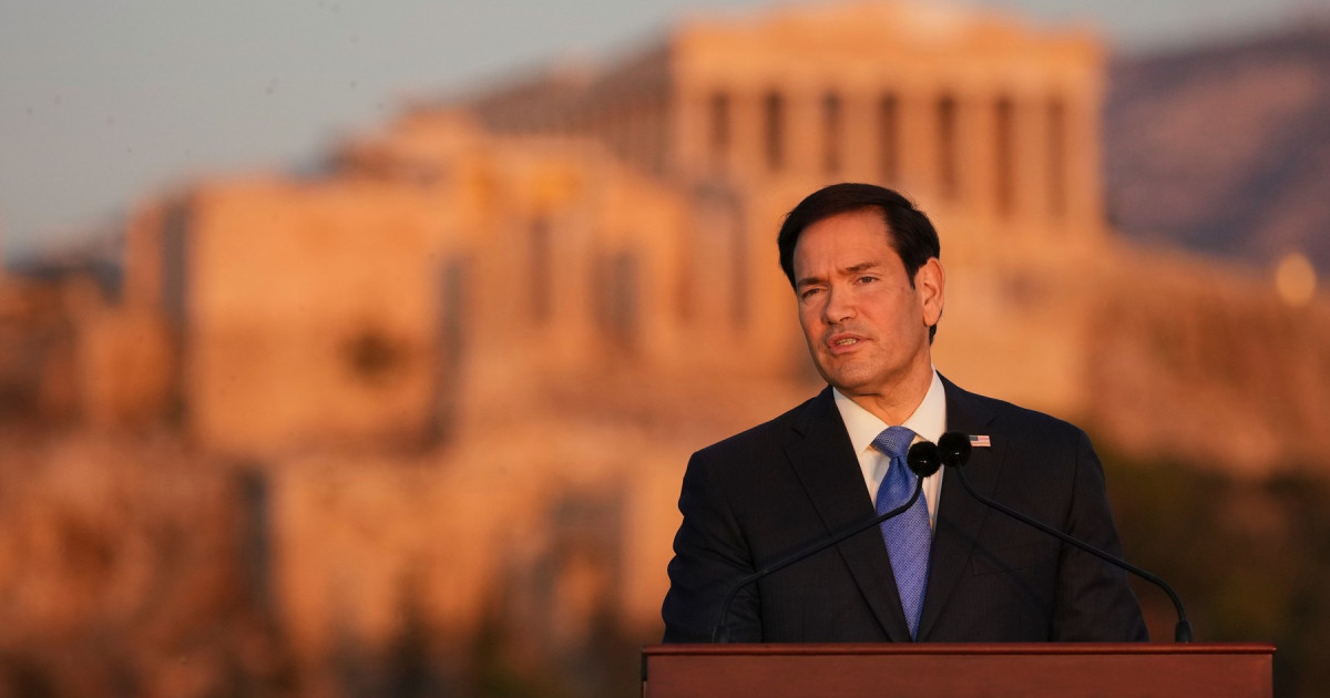Avertismentul lui Marco Rubio de la Atena: Europa trebuie să își consolideze apărarea pentru a evita declinul