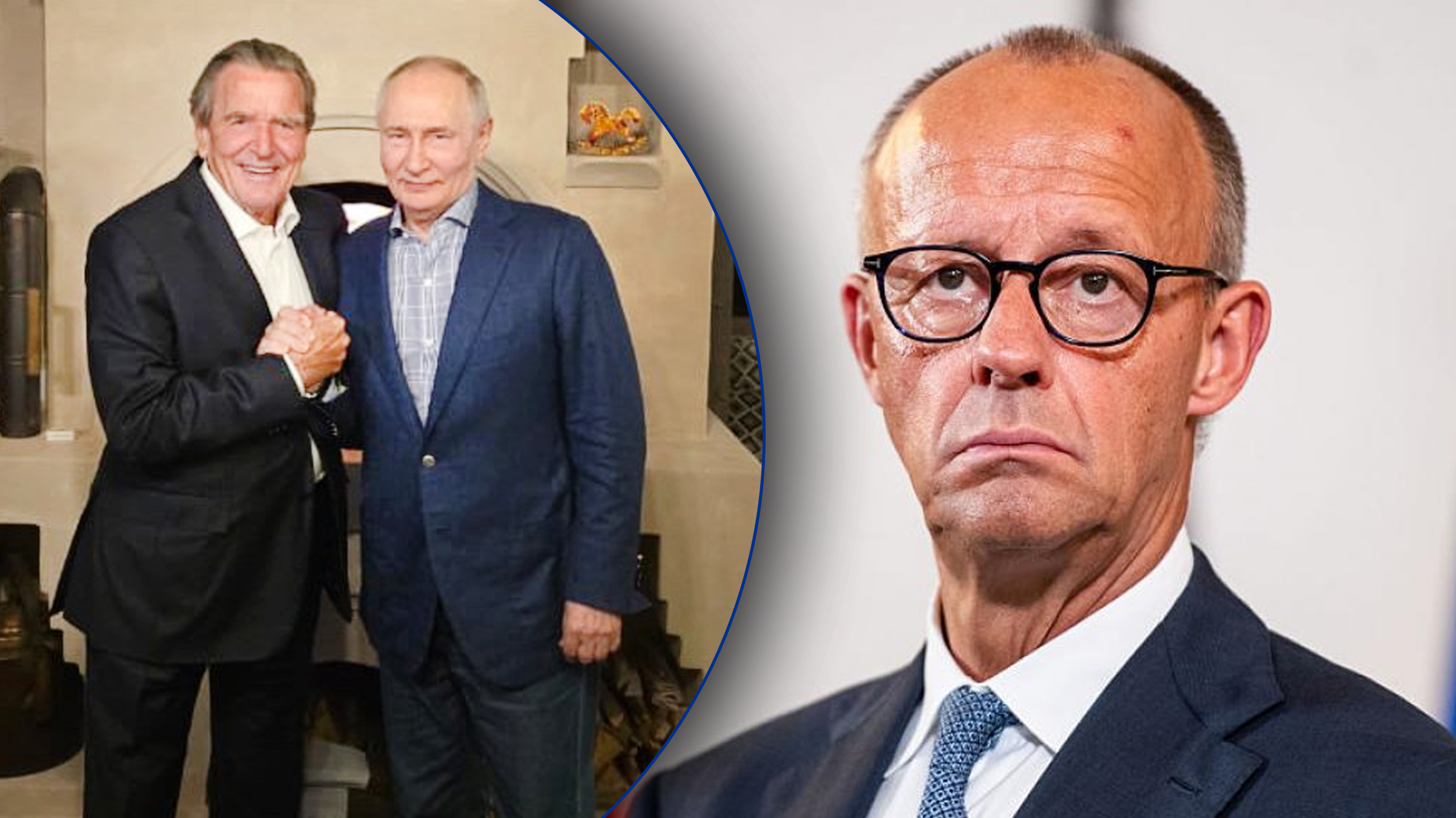 Scandal politic la Berlin: Friedrich Merz condamnă vizita lui Gerhard Schröder la Vladimir Putin