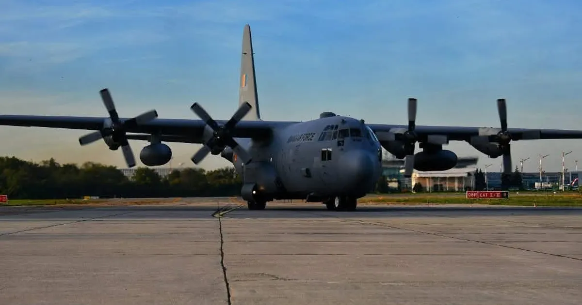 Consolidarea capacităților de transport ale MApN: România primește de la SUA un avion C-130H Hercules